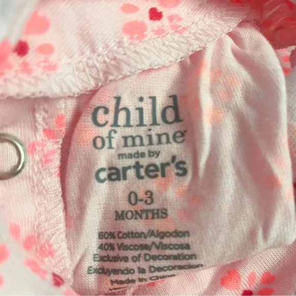 Set of 4 Carter's Dresses for Infants - size 3M - Cotton - Flora - Stripes - Picture 6 of 9